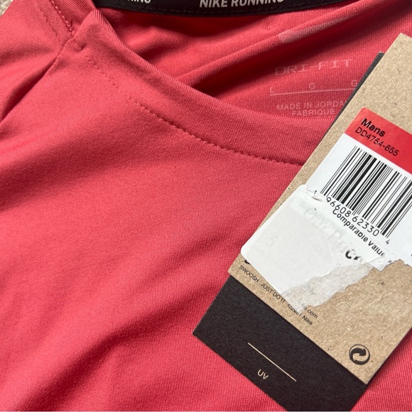 Nike Men's Dri-FIT Element Running Crew Pink DD4754-655 - Picture 4 of 4